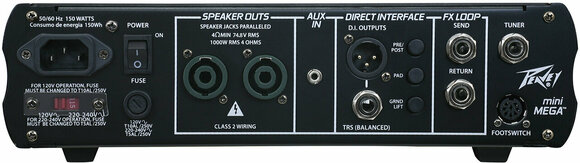 Solid-State Bass Amplifier Peavey MiniMEGA 1000 W - 2