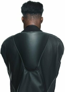 Fato de motociclismo de uma peça Dainese Tosa Leather 1Pc Suit Perf. Black/Black/White 50 Fato de motociclismo de uma peça - 7