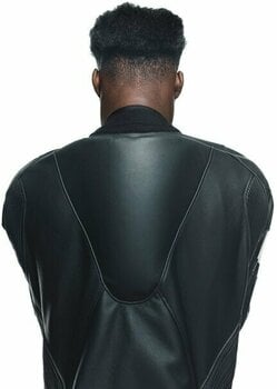 Tuta da moto intera Dainese Tosa Leather 1Pc Suit Perf. Black/Black/White 52 Tuta da moto intera - 7