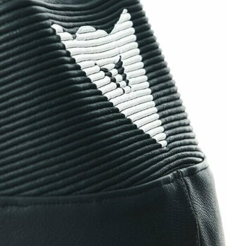 Μότο μονοκόμματο κοστούμι Dainese Tosa Leather 1Pc Suit Perf. Black/Black/White 52 Μότο μονοκόμματο κοστούμι - 8