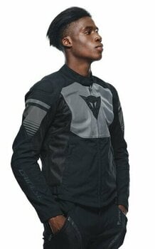 Textile Jacket Dainese Air Fast Tex Black/Gray/Gray 54 Textile Jacket - 4