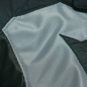 Textile Jacket Dainese Air Fast Tex Black/Gray/Gray 54 Textile Jacket - 14