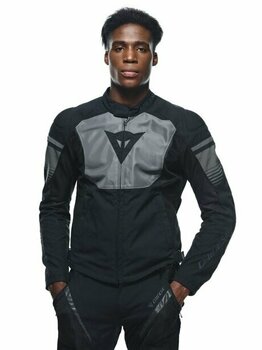 Textile Jacket Dainese Air Fast Tex Black/Gray/Gray 58 Textile Jacket - 3