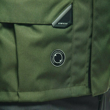 Chaqueta textil Dainese Ladakh 3L D-Dry Jacket Army Green/Black 44 Chaqueta textil - 14