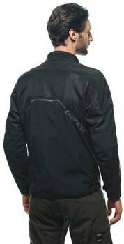Tekstiljakke Dainese Ignite Air Tex Jacket Black/Black/Gray Reflex 44 Tekstiljakke - 6