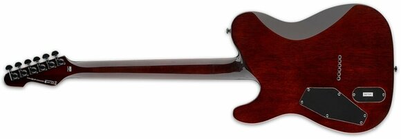 Elektrische gitaar ESP LTD TE-401FM Dark Brown Sunburst - 2