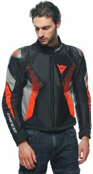 Chaqueta textil Dainese Super Rider 2 Absoluteshell™ Jacket Black/Dark Full Gray/Fluo Red 60 Chaqueta textil - 5