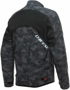 Blouson textile Dainese Ignite Air Tex Jacket Camo Gray/Black/Fluo Red 46 Blouson textile - 2