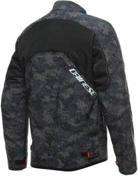 Blouson textile Dainese Ignite Air Tex Jacket Camo Gray/Black/Fluo Red 58 Blouson textile - 2