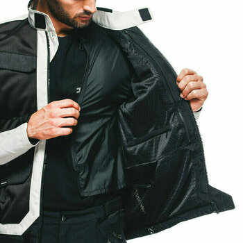 Tekstilna jakna Dainese Desert Tex Jacket Peyote/Black/Steeple Gray 46 Tekstilna jakna - 11
