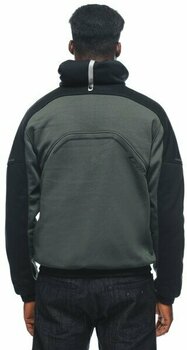 Sweater Dainese Daemon-X Safety Hoodie Full Zip Green/Black 44 Sweater - 10