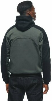 Sweater Dainese Daemon-X Safety Hoodie Full Zip Green/Black 44 Sweater - 11