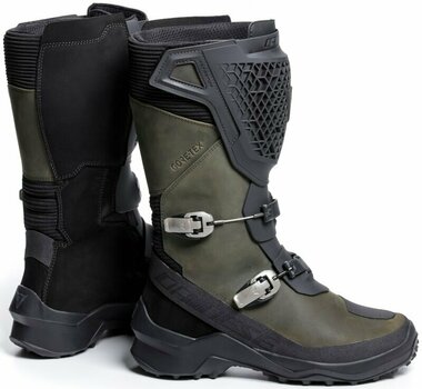 Motoristični čevlji Dainese Seeker Gore-Tex® Boots Black/Army Green 45 Motoristični čevlji - 6