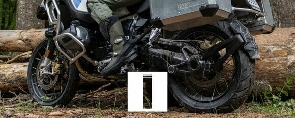 Boty Dainese Seeker Gore-Tex® Boots Black/Army Green 45 Boty - 22
