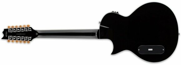 12-saitige Elektro-Akustikgitarre ESP LTD TL-12 Schwarz - 3