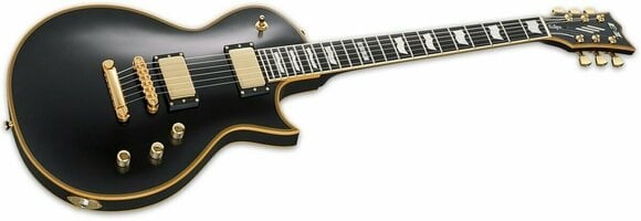 Guitare électrique ESP E-II Eclipse DB Vintage Black - 2