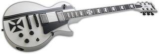 Elektromos gitár ESP Iron Cross James Hetfield Snow White Elektromos gitár - 2