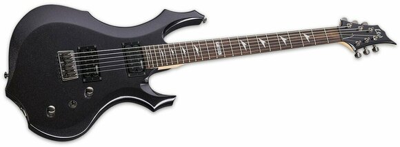 Electric guitar ESP LTD F-200B Charcoal Metallic - 2