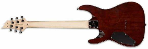 Electric guitar ESP LTD H-101FM Dark Brown Sunburst - 2