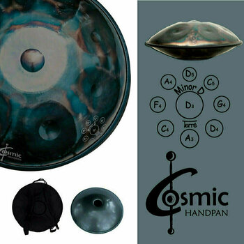 Speciaal percussie-instrument Terre Cosmic Handpan D minor - 2