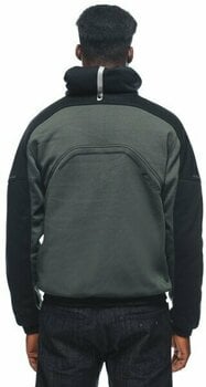 Sweatshirt Dainese Daemon-X Safety Hoodie Full Zip Green/Black 48 Sweatshirt - 10