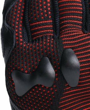 Motoros kesztyűk Dainese Unruly Ergo-Tek Gloves Black/Fluo Red XL Motoros kesztyűk - 9