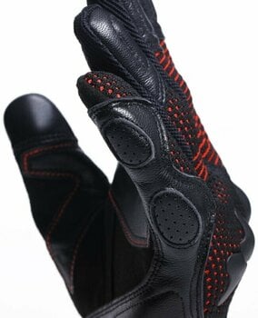 Motorcykelhandskar Dainese Unruly Ergo-Tek Gloves Black/Fluo Red 2XL Motorcykelhandskar - 7
