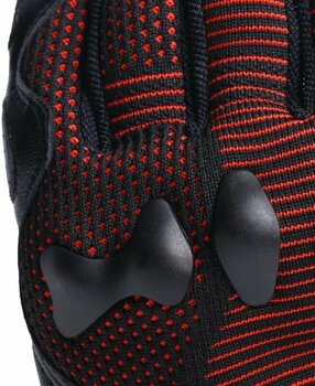 Motorcykelhandskar Dainese Unruly Ergo-Tek Gloves Black/Fluo Red 2XL Motorcykelhandskar - 9