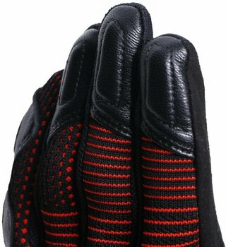Motorcykelhandskar Dainese Unruly Ergo-Tek Gloves Black/Fluo Red 2XL Motorcykelhandskar - 10