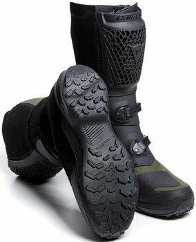 Bottes de moto Dainese Seeker Gore-Tex® Boots Black/Army Green 47 Bottes de moto - 8