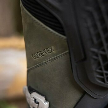 Topánky Dainese Seeker Gore-Tex® Boots Black/Army Green 47 Topánky - 16