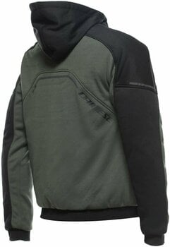 Φούτερ Μηχανής Leisure Dainese Daemon-X Safety Hoodie Full Zip Green/Black 52 Φούτερ Μηχανής Leisure - 2