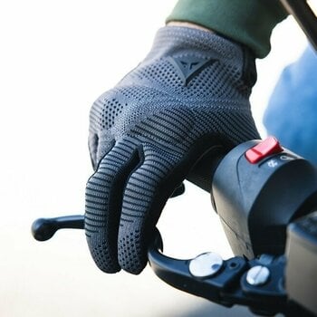 Motorcycle Gloves Dainese Argon Knit Gloves Black S Motorcycle Gloves - 12