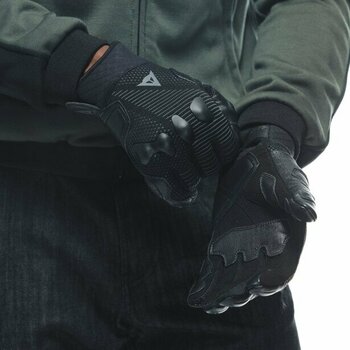 Motorcycle Gloves Dainese Unruly Ergo-Tek Gloves Black/Anthracite XS Motorcycle Gloves - 8