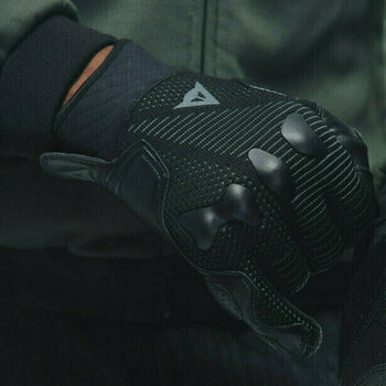 Motorcycle Gloves Dainese Unruly Ergo-Tek Gloves Black/Anthracite XS Motorcycle Gloves - 9