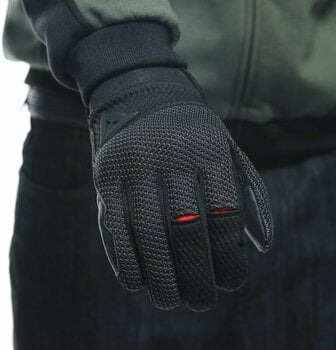 Rukavice Dainese Torino Gloves Black/Anthracite 2XL Rukavice - 14