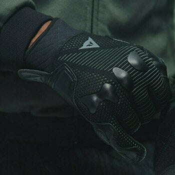 Motorcycle Gloves Dainese Unruly Ergo-Tek Gloves Black/Anthracite L Motorcycle Gloves - 9