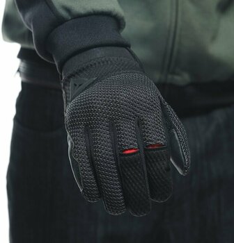 Rukavice Dainese Torino Gloves Black/Anthracite 3XL Rukavice - 14