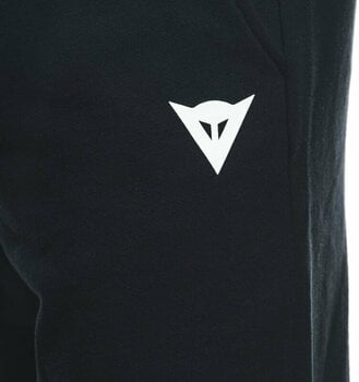 Moto odjeća za slobodno vrijeme Dainese Sweatpant Logo Black/White M Hlače - 6