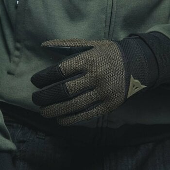 Rukavice Dainese Torino Gloves Black/Grape Leaf XS Rukavice - 13