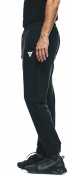 Motorcycle Leisure Clothing Dainese Sweatpant Logo Black/White 3XL Trousers - 5