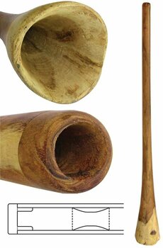 Didgeridoo Terre Eucalyptus Redwood Yellowbox Didgeridoo - 2