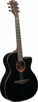 Guitarra electroacustica LAG Tramontane T100ACE Black - 5