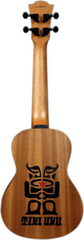 Concert Ukulele LAG TKU-10C Tiki Uku Natural Concert Ukulele - 1