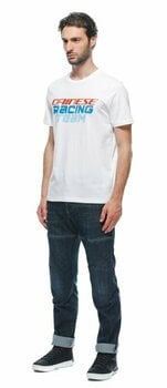 Тениска Dainese Racing T-Shirt White M Тениска - 4