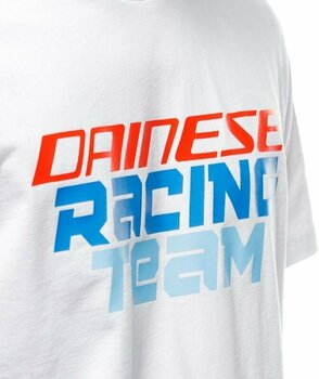 Tricou Dainese Racing T-Shirt White M Tricou - 5