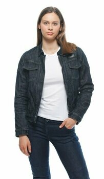 Giacca in tessuto Dainese Denim Tex Jacket Lady Blue 46 Giacca in tessuto - 3