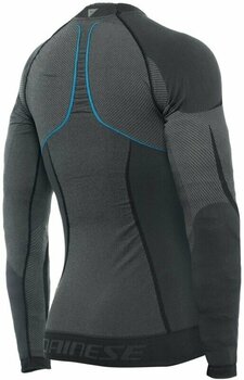 Motorcycle Functional Shirt Dainese Dry LS Black/Blue XL/2XL - 2