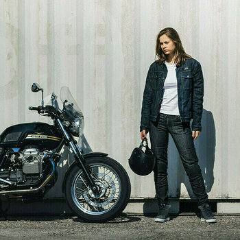 Giacca in tessuto Dainese Denim Tex Jacket Lady Blue 46 Giacca in tessuto - 12