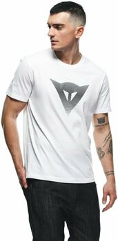 T-Shirt Dainese T-Shirt Logo White/Black XS T-Shirt - 4